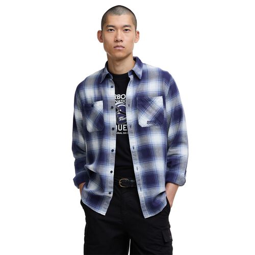 Barbour International Buffalo Check Long-Sleeved Shirt